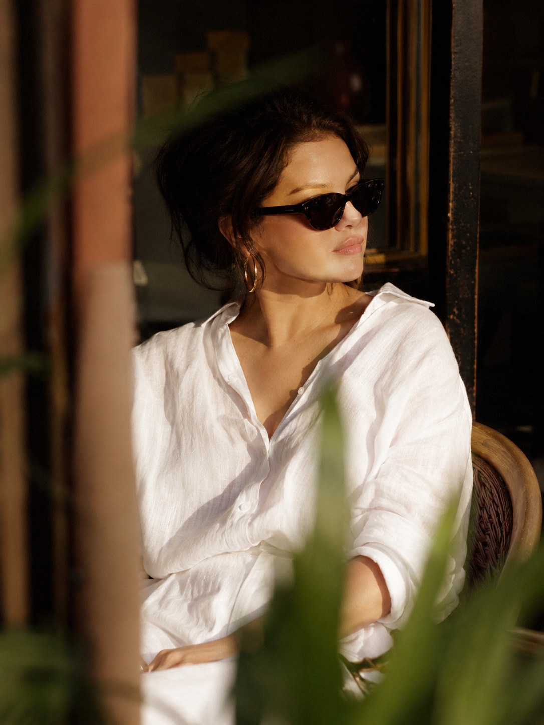 Luxury Editorial Portrait in Warm Afternoon Light output 4