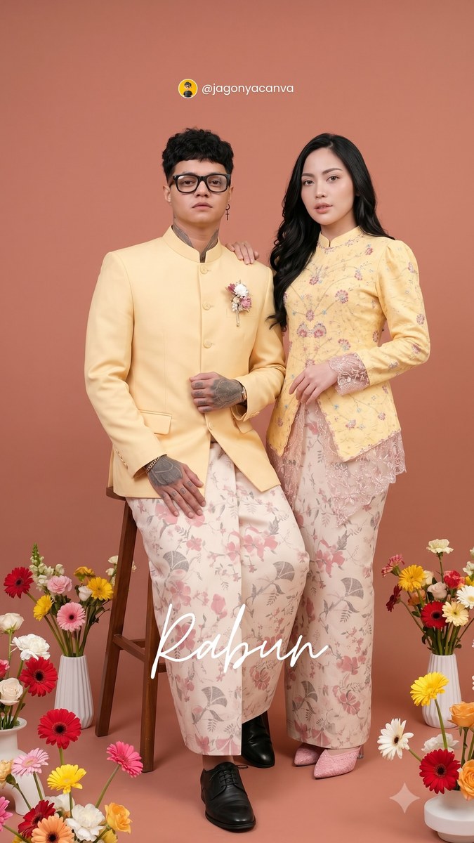 Elegant Indonesian Prewedding Portrait in Pastel Kebaya output 3