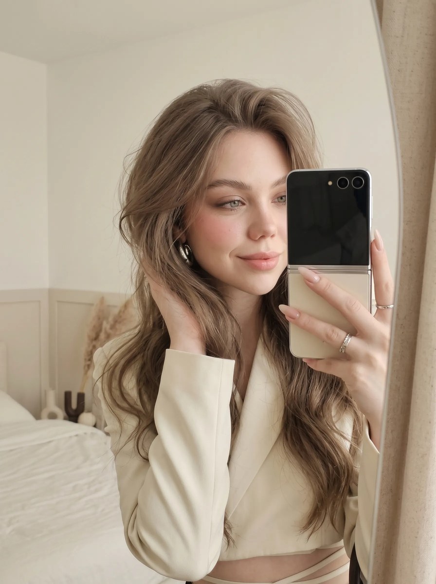 Quiet-Luxury Mirror Selfie output 17