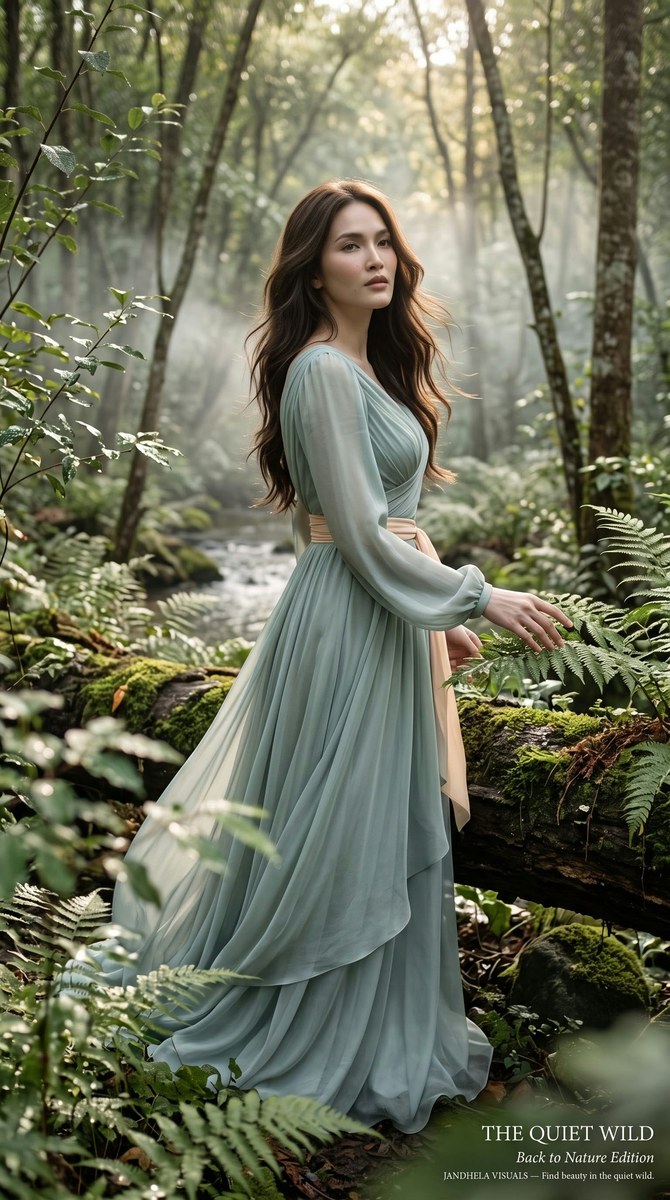 The Quiet Wild: Nature-Inspired Fashion Editorial output 2