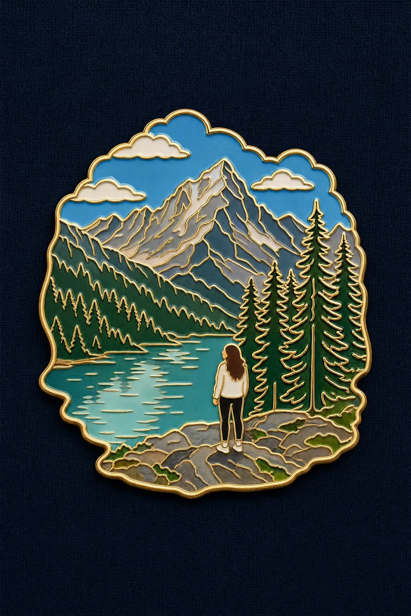 Turn a Travel Photo into an Enamel Pin Badge output 2