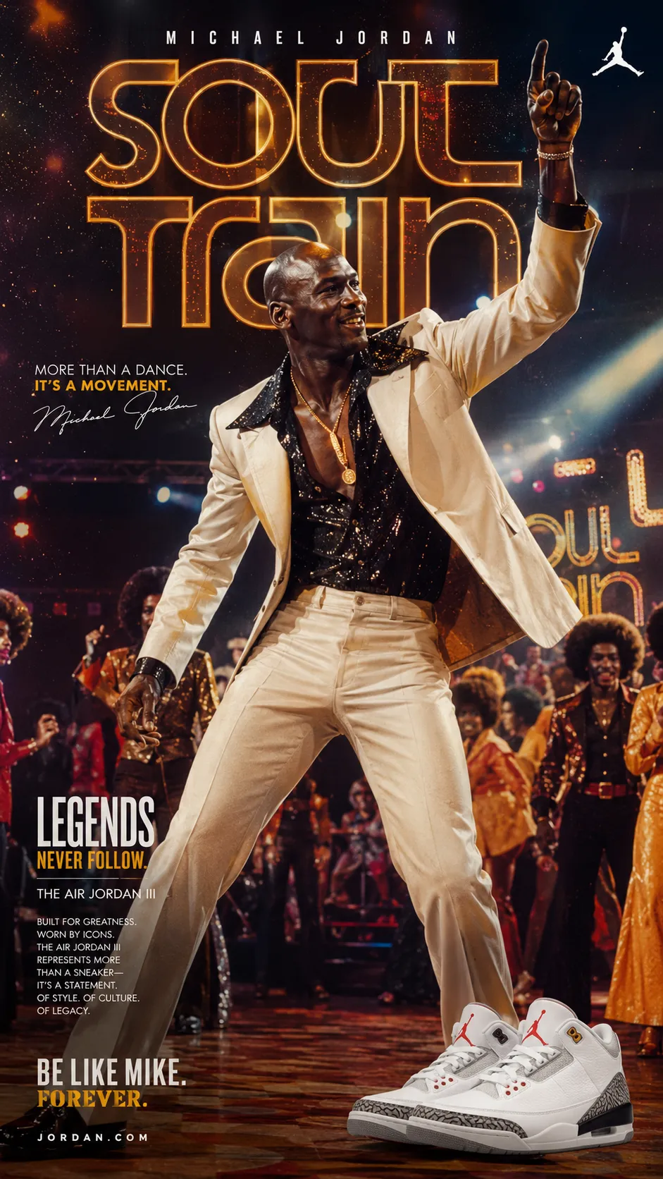 Soul Train Disco 3D Editorial Poster output 11