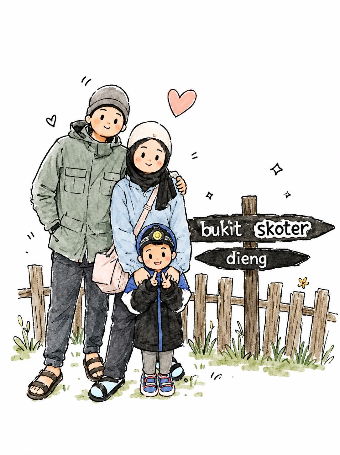 Transform an Image into a Whimsical Doodle Illustration