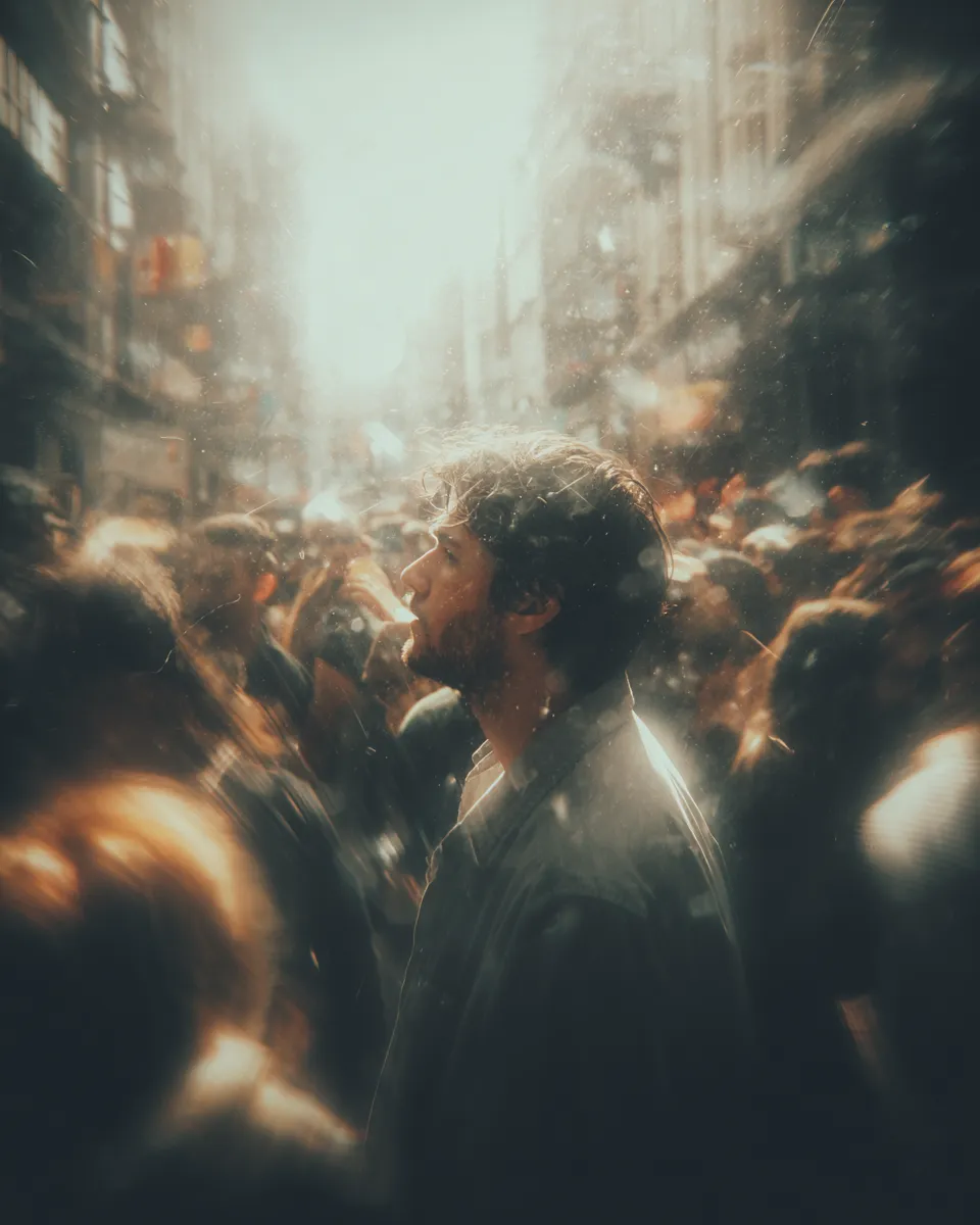 Cinematic Motion-Blur Record Sleeve Portrait output 7