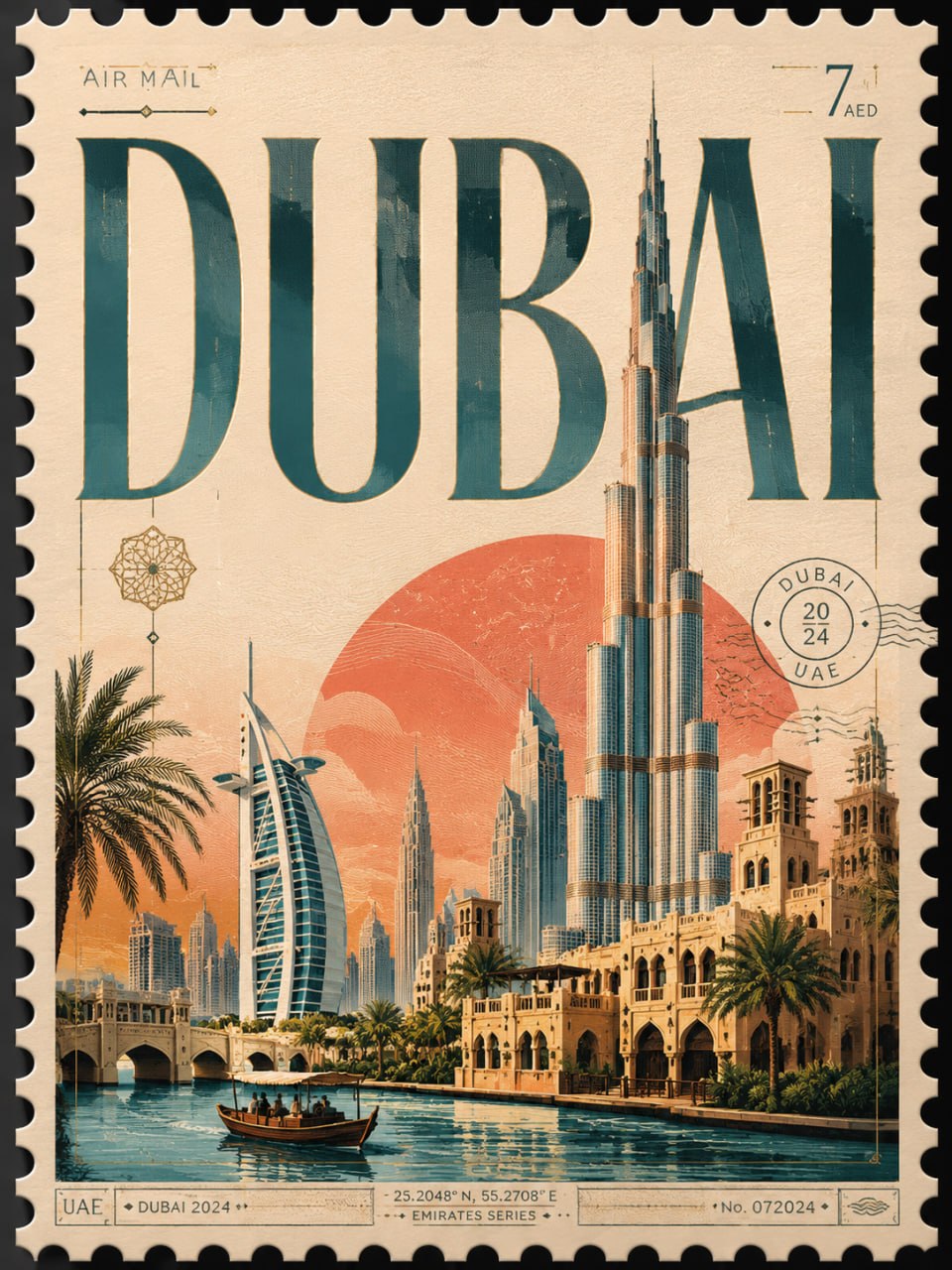 Stylish country poster output 3