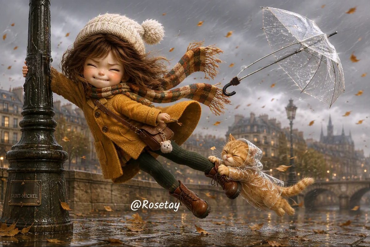 Caught in the Autumn Storm