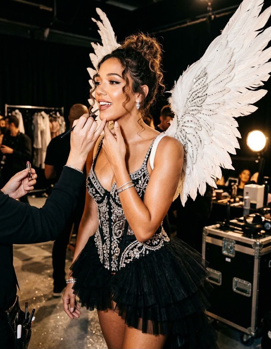 Victoria’s Secret-Style Backstage Runway Portrait