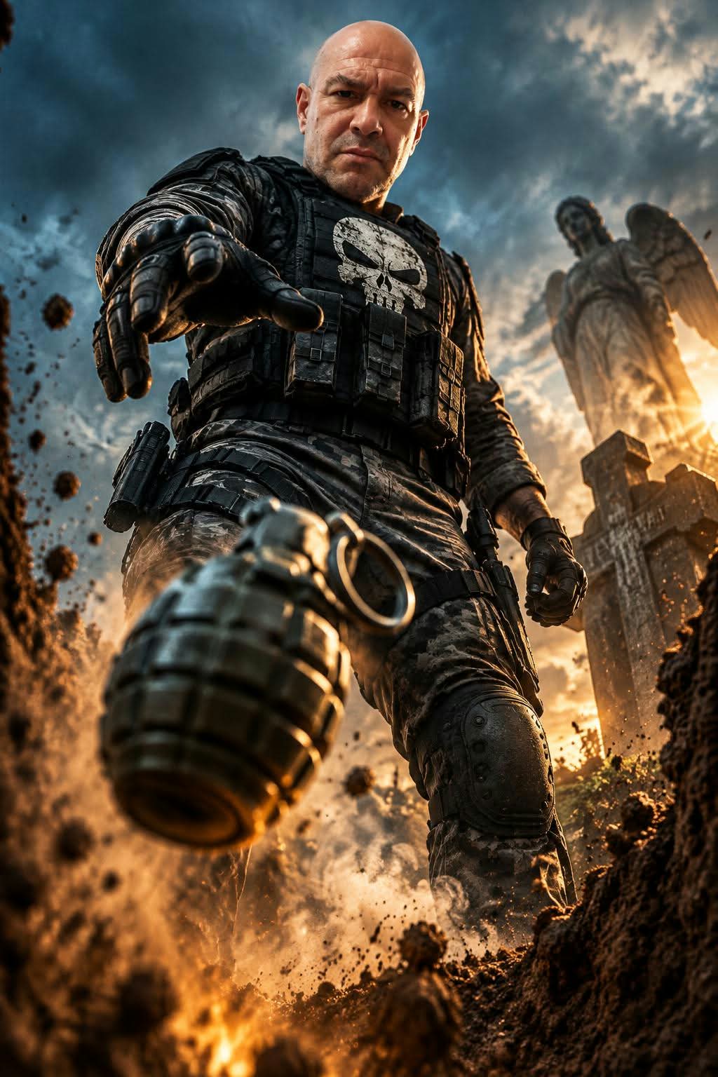 Ultra-Realistic Cinematic Military Poster