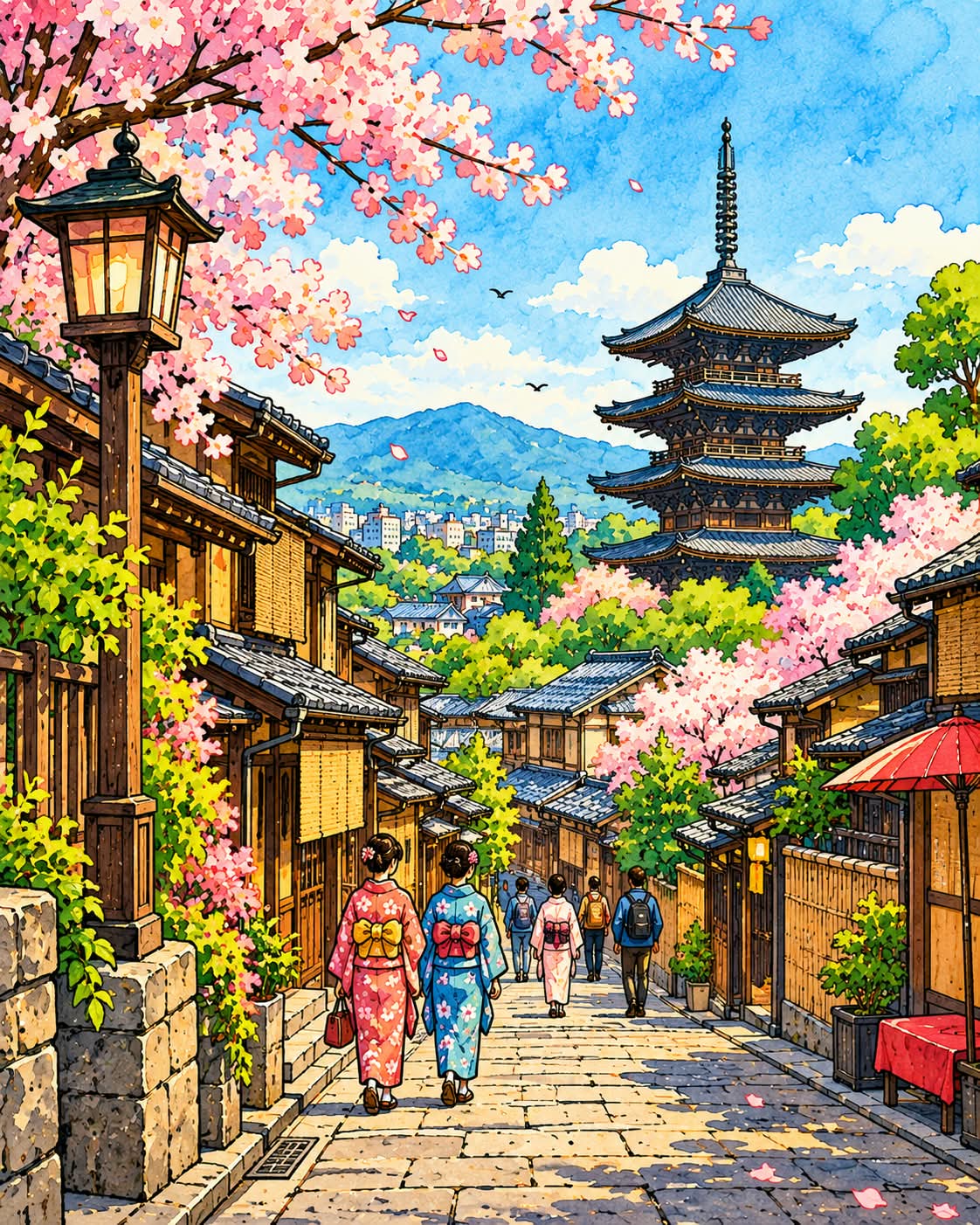 Children’s-Book Travel Illustration