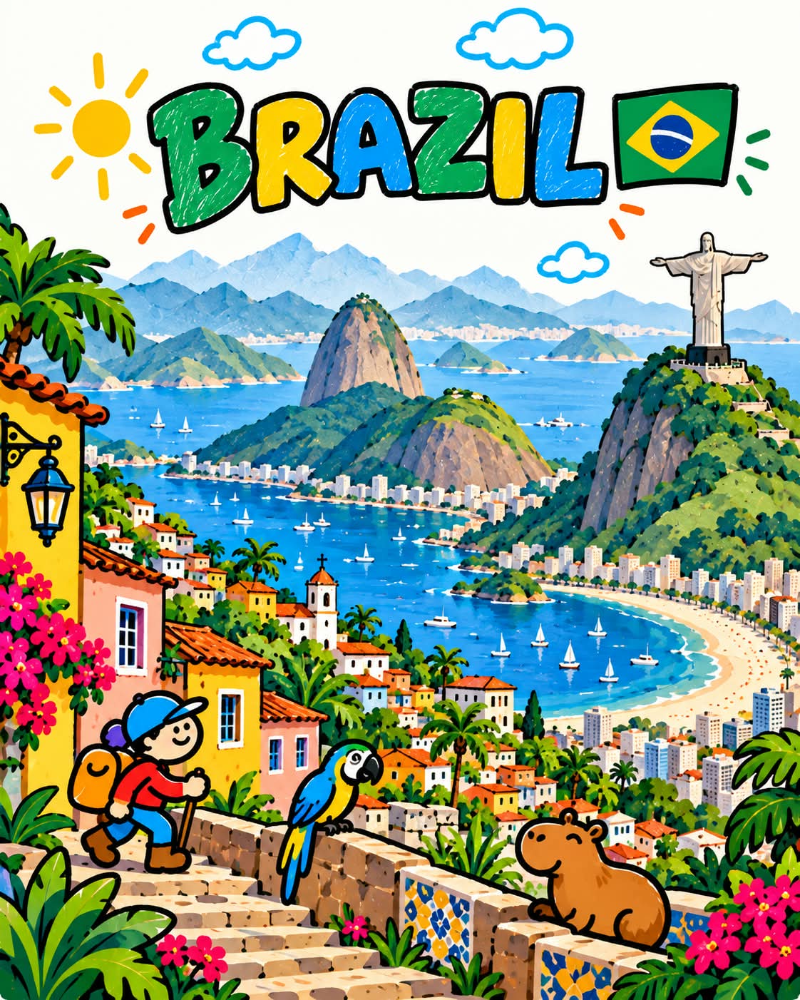 Cohesive Destination Travel Poster output 4