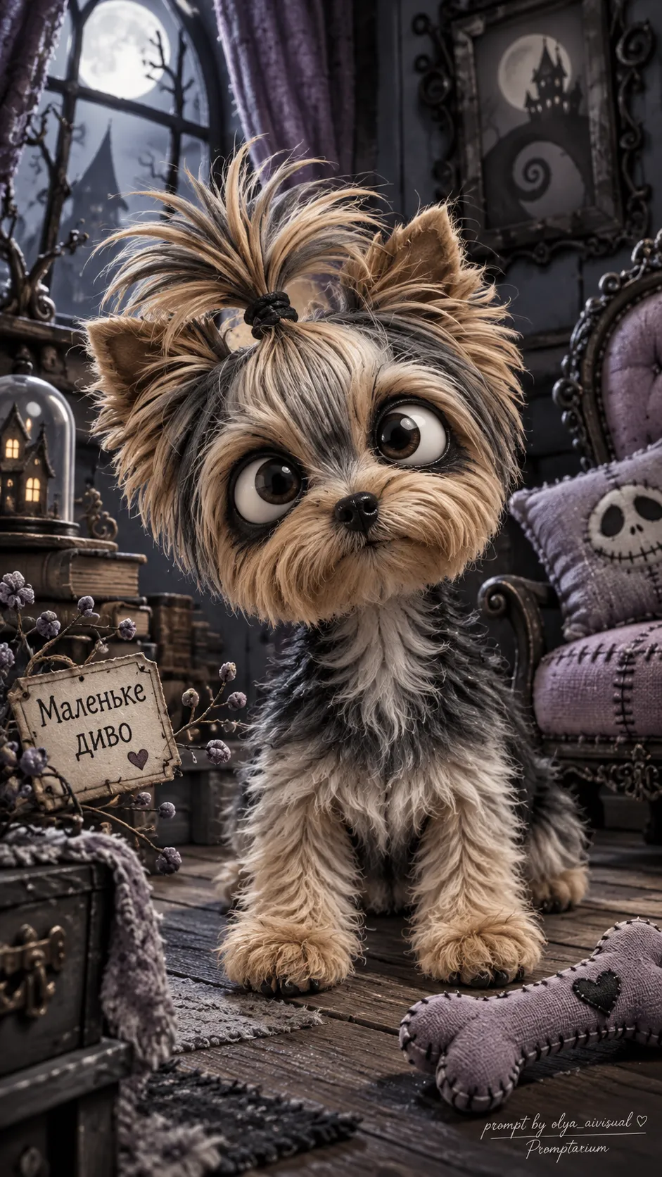 Tim Burton–Style Stop-Motion Character output 2