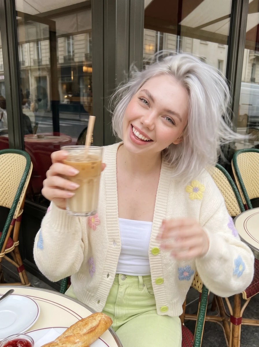 Candid Parisian Café Portrait output 12