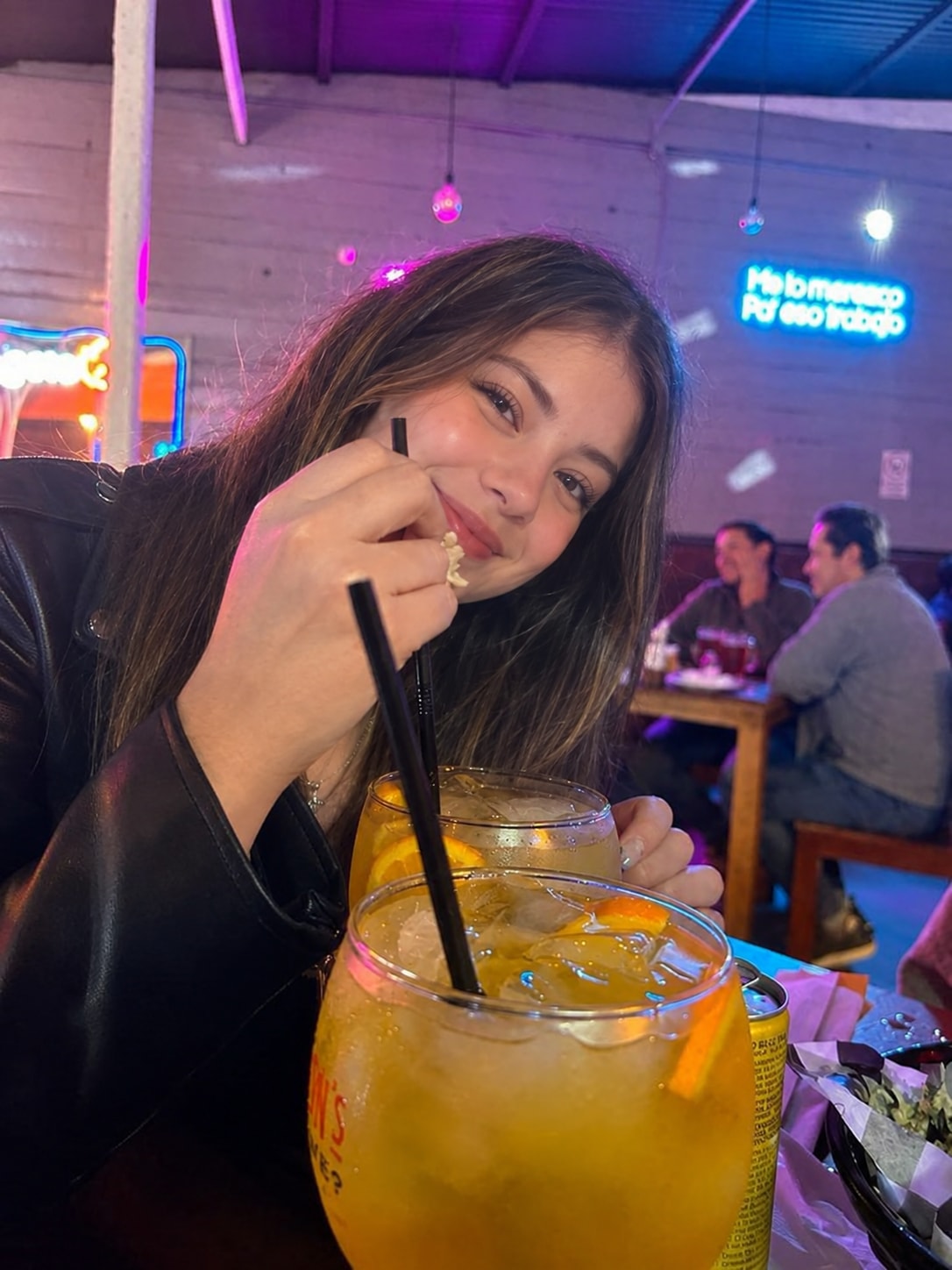 Spontaneous Neon Bar Snapshot