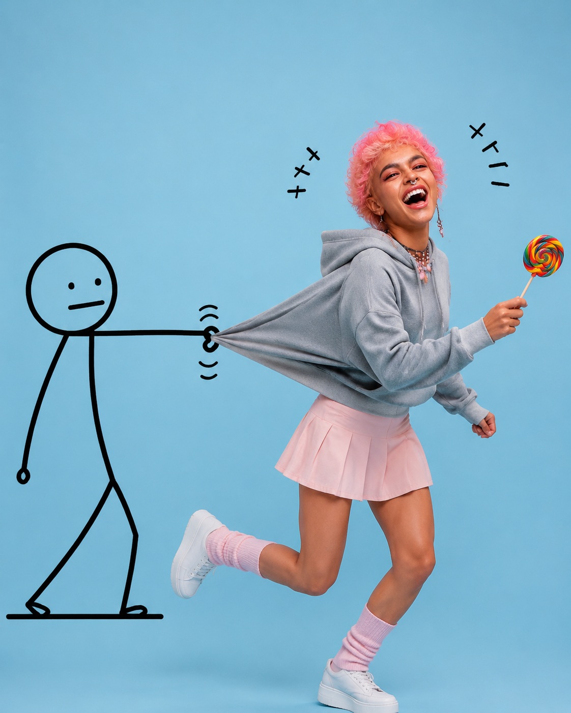 Playful Studio Photo with a Marker Doodle output 2