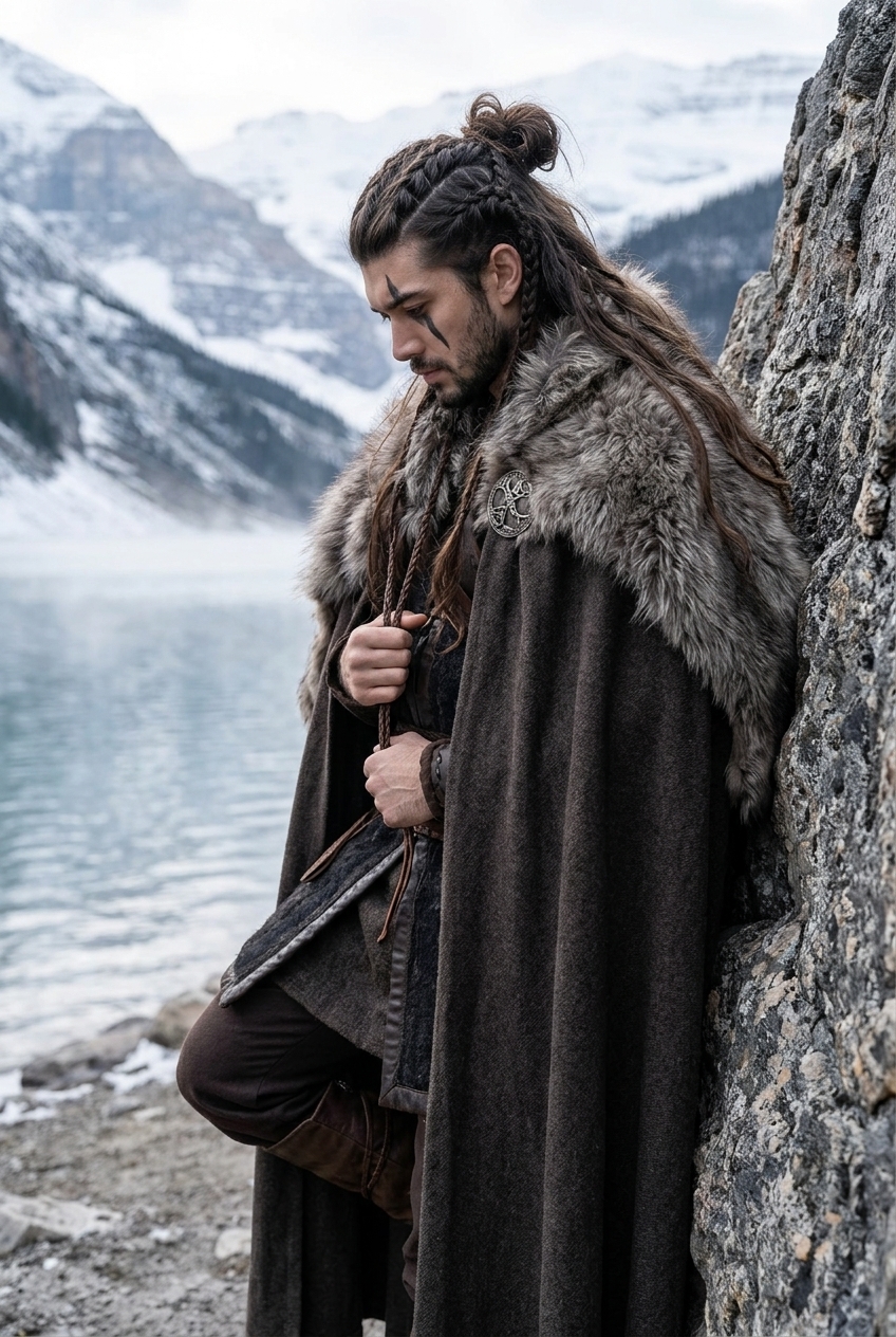 The Northern Warrior: Nordic Viking Editorial Portrait output 17