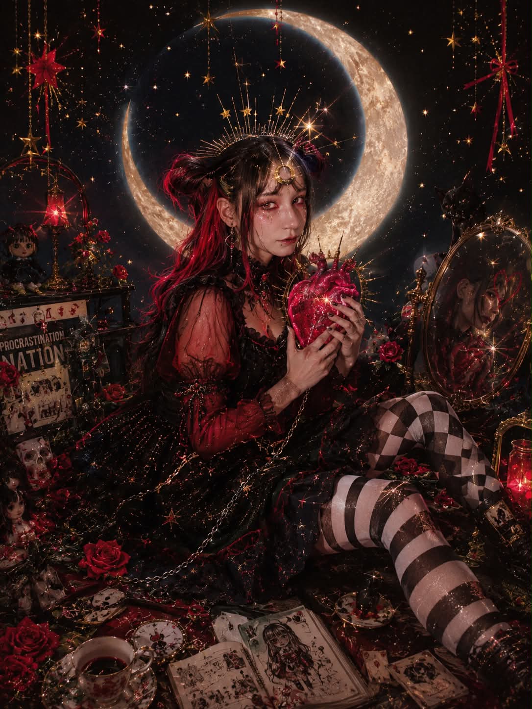 Depict Me as a Goddess or Mystical Being