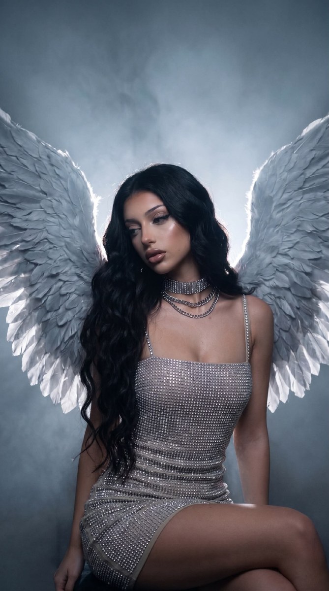 Fallen Angel Luxury Fashion Portrait output 1