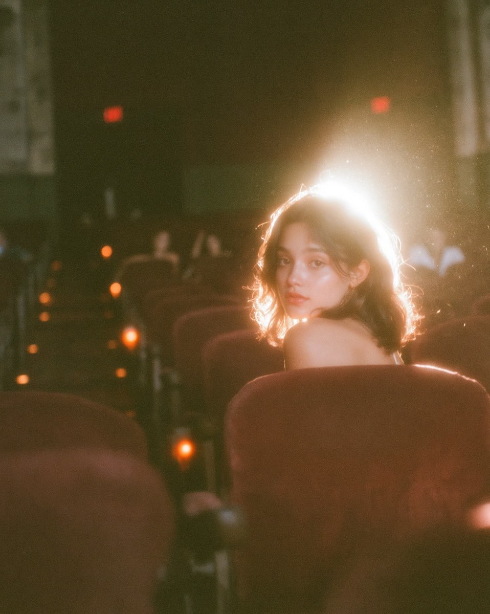 Old Cinema Golden-Hour Portrait output 3