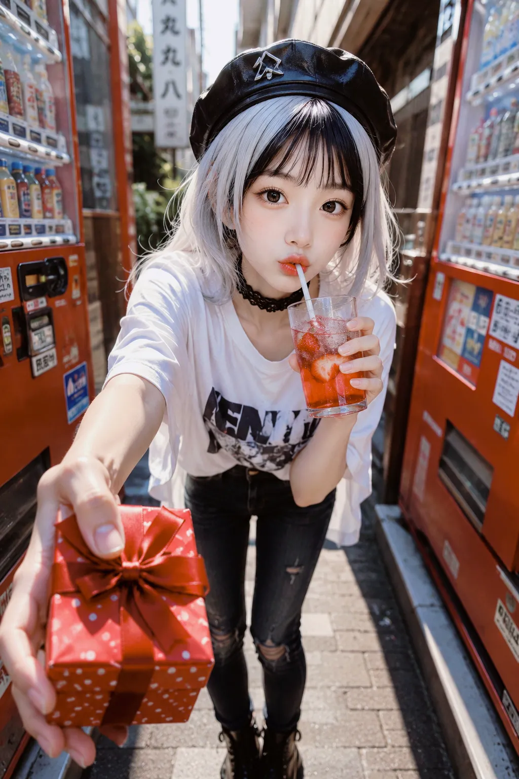 Strawberry Surprise Between the Vending Machines output 1