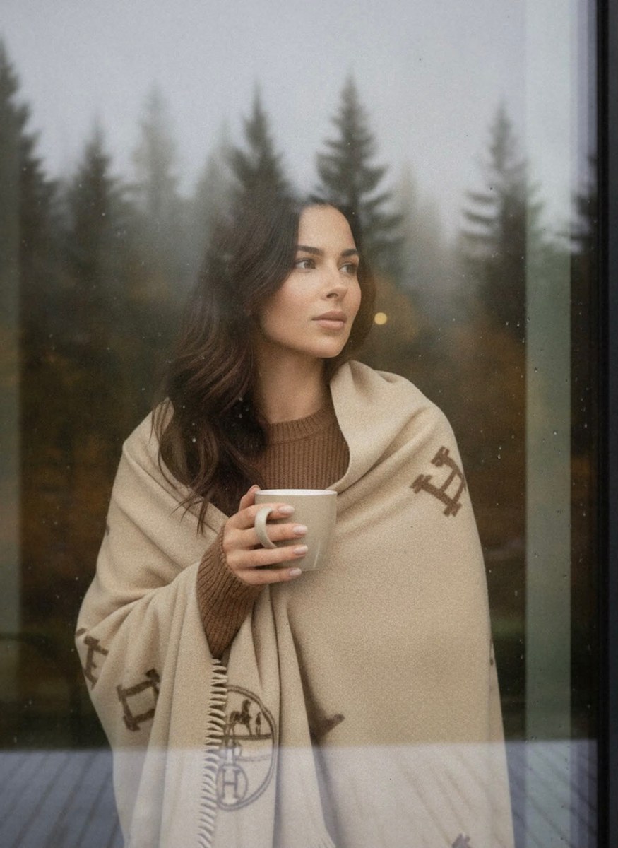 Misty Autumn Portrait with Coffee output 2