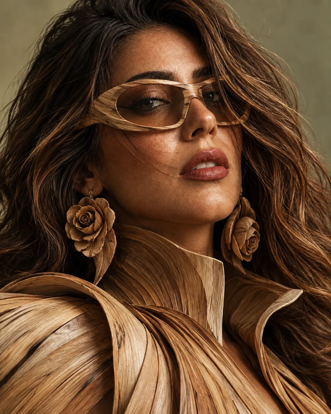 Wooden Rose: Organic Futurist Haute Couture output 3