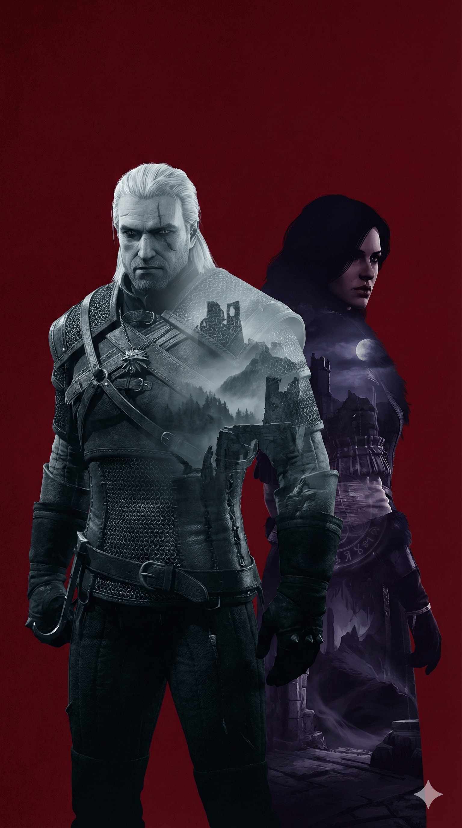 The Witcher - Double Exposure Effect output 1