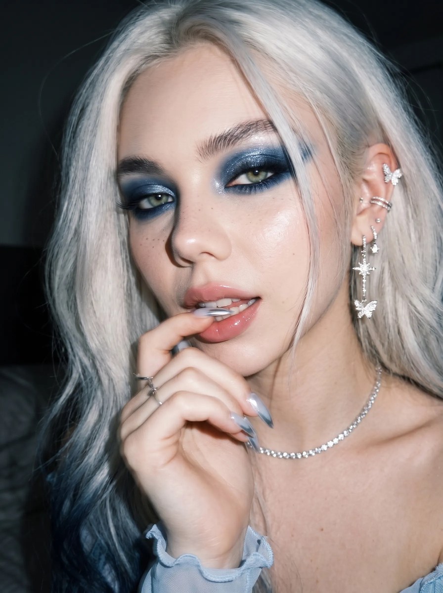 Icy Blue Flash-Fashion Portrait output 14