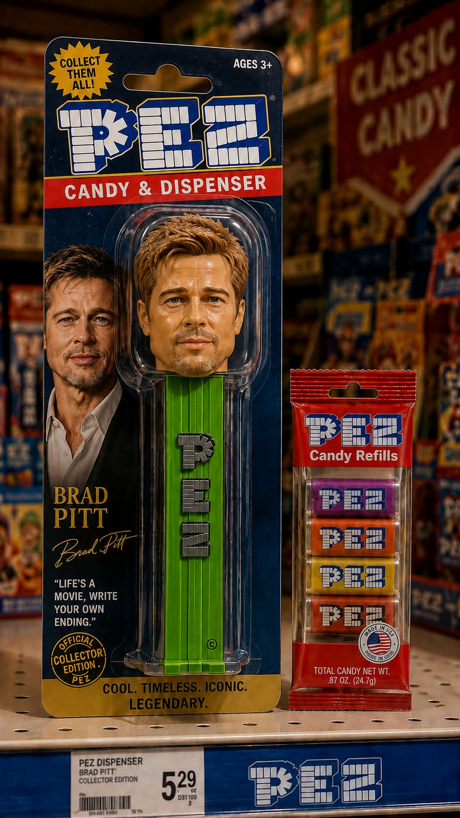 Design a Custom PEZ Dispenser of a Public Figure output 3