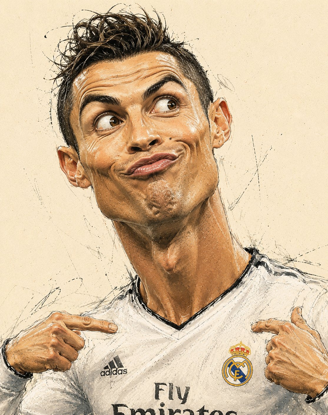 Hilarious Sports Star Caricature Series