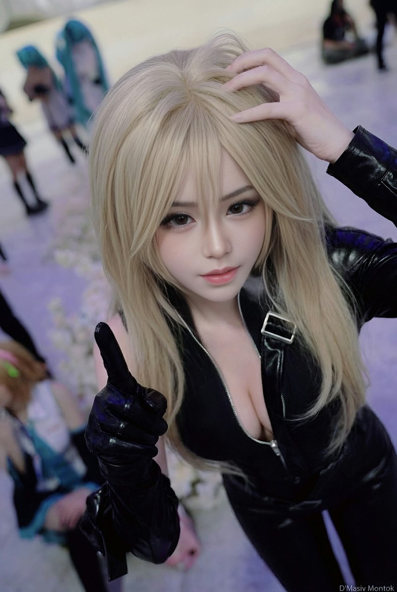 Blackout Cloud Cosplay Portrait output 5