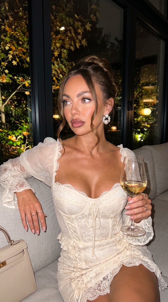 Candid Luxury Night Portrait of a Woman