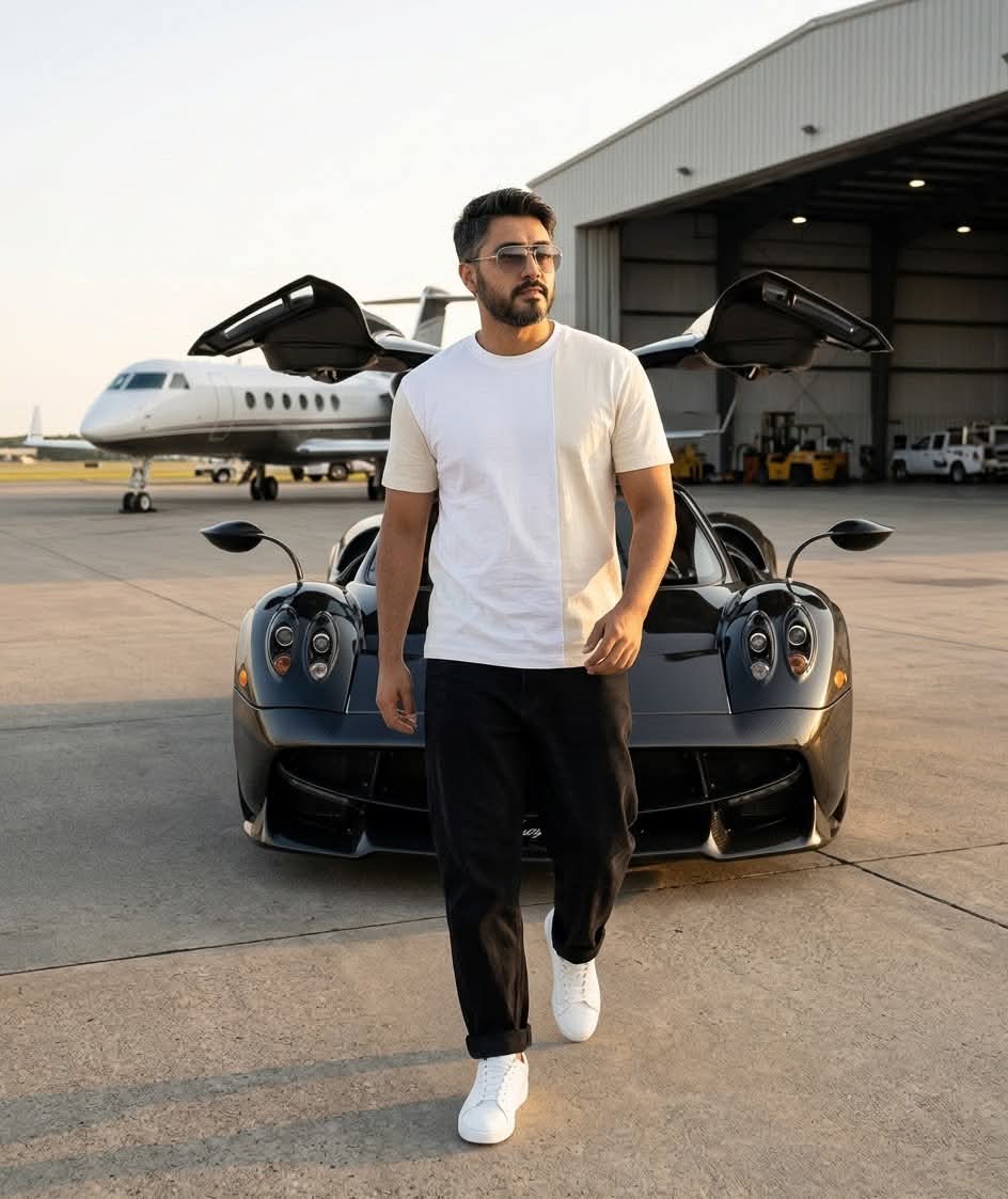 Luxury Airport Runway Lifestyle Portrait output 3
