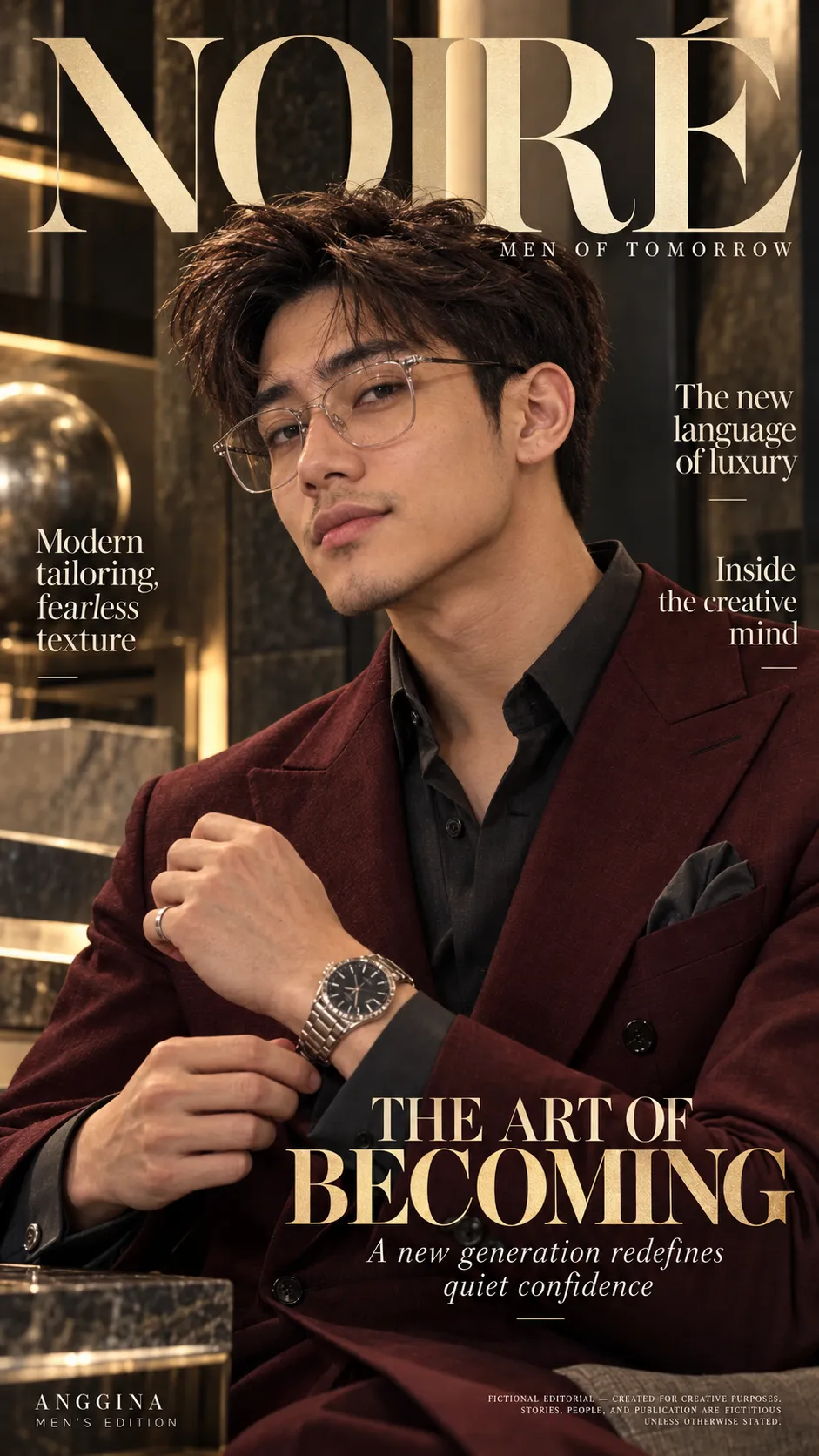 Photorealistic Magazine Cover Prompts: GPT and Gemini Variants output 2