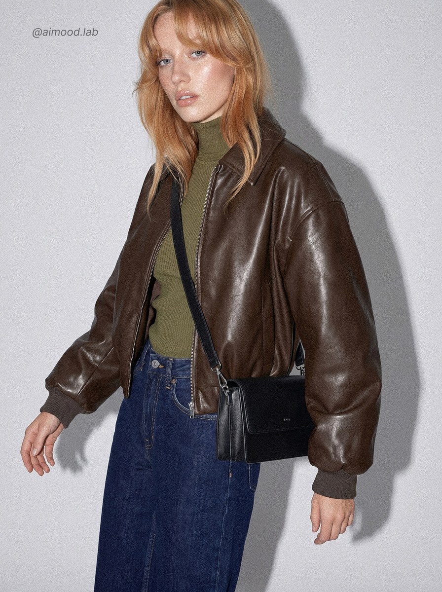 Zara-Style High-Fashion Portrait with Direct Flash output 3