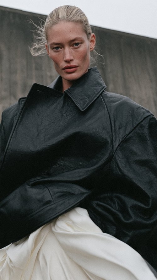 Street-Style Fashion in Brutalist Architecture output 3
