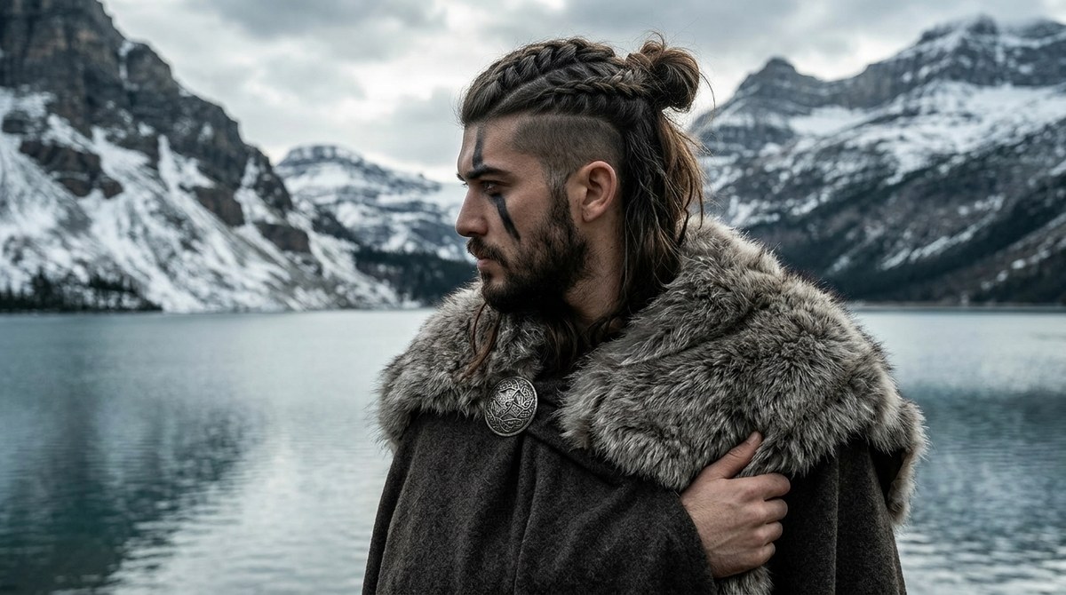 The Northern Warrior: Nordic Viking Editorial Portrait output 20