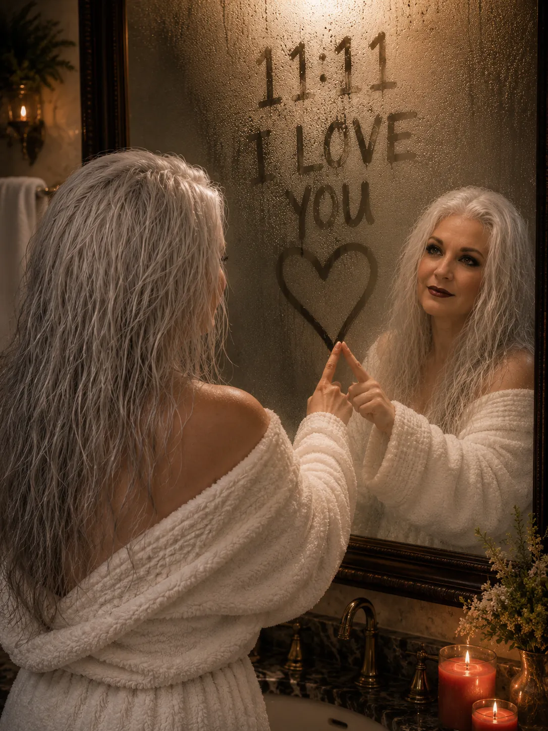 Self-Love Mirror Reflection Portrait output 1