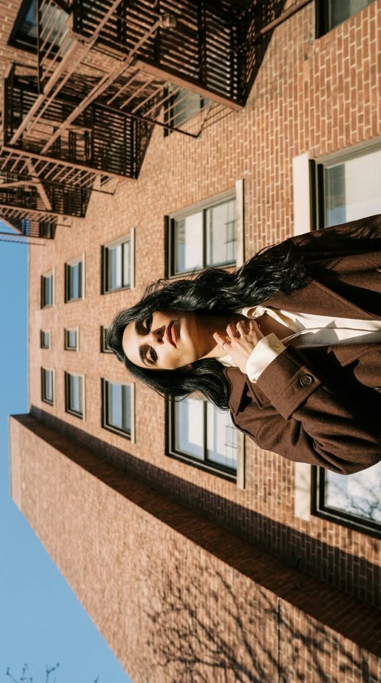 Brick-Wall Autumn Fashion Portrait output 2