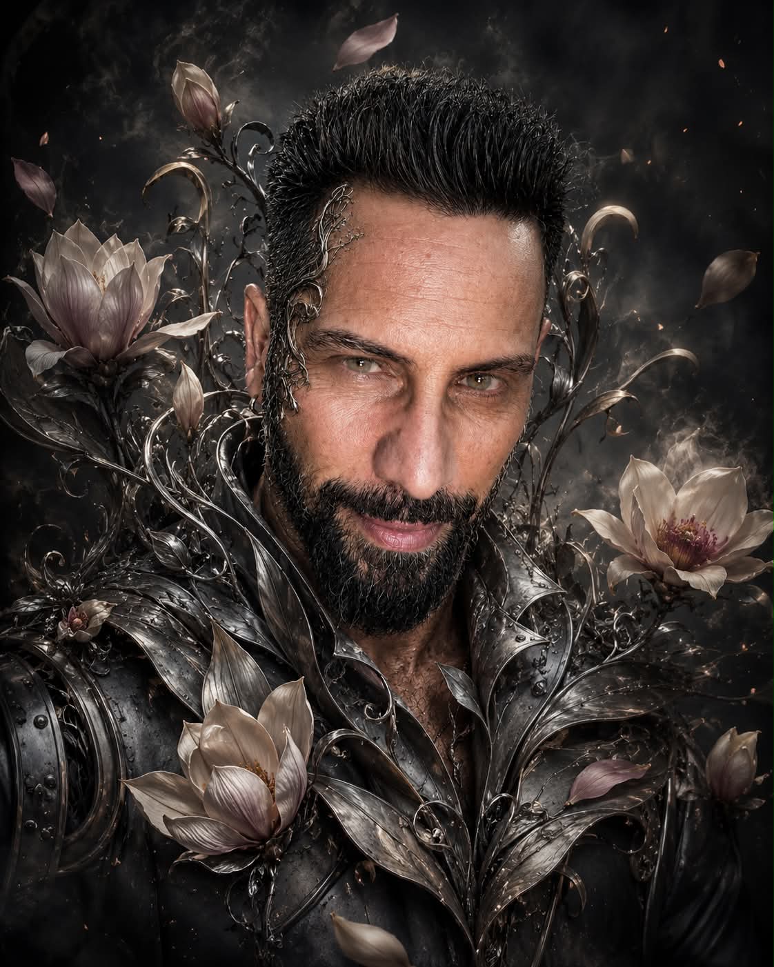 Steel Magnolia — Surreal Fine-Art Portrait