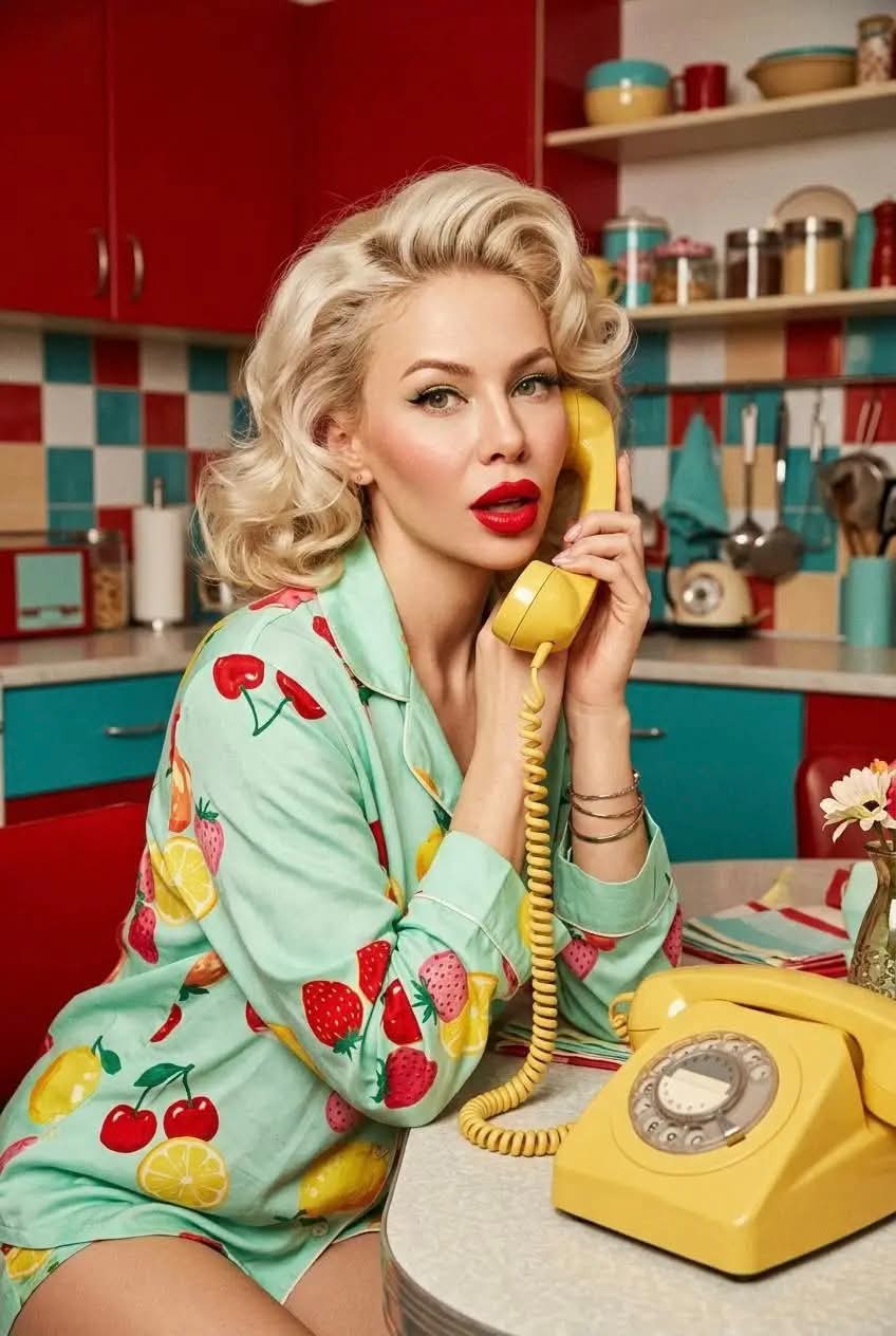 1950s Retro-Pin-Up Kitchen Fashion Photo output 2