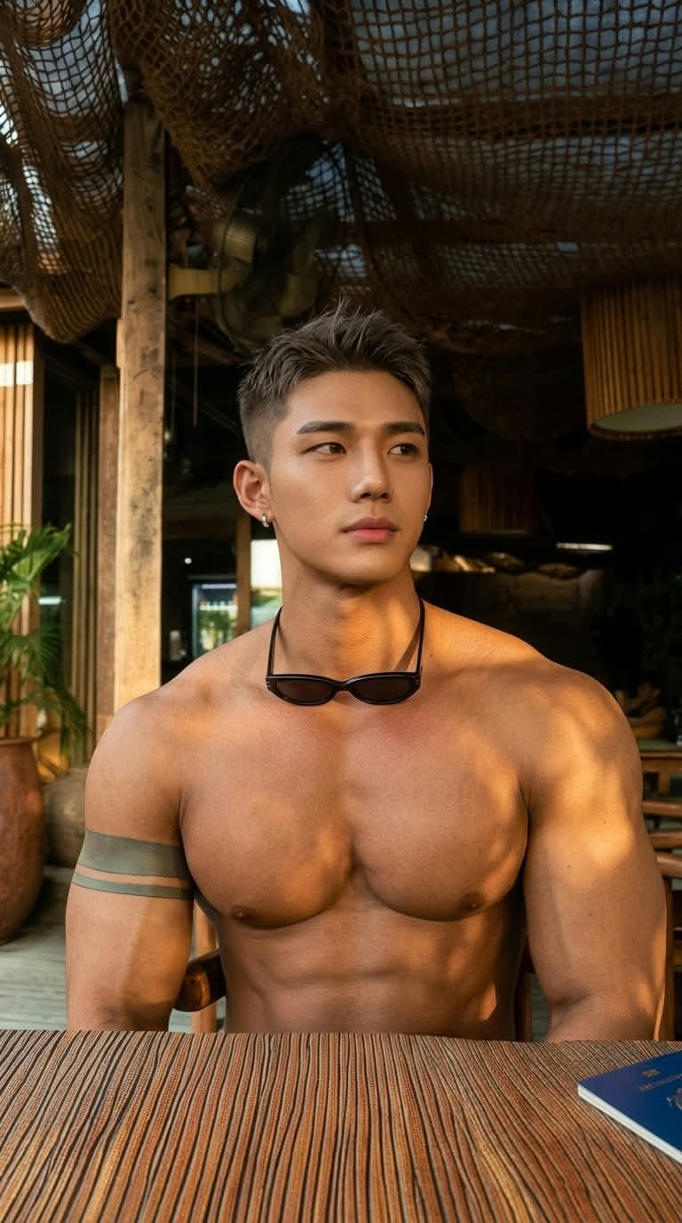 Bali Beach Bar Editorial Portrait output 2
