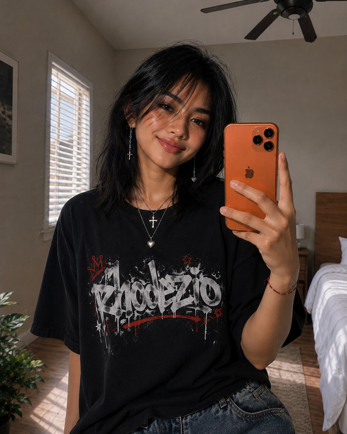 Early-2000s Digital Camera Mirror Selfie output 2