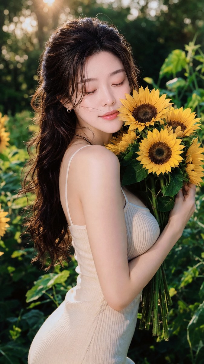 Whispers Beneath the Sunflowers output 1