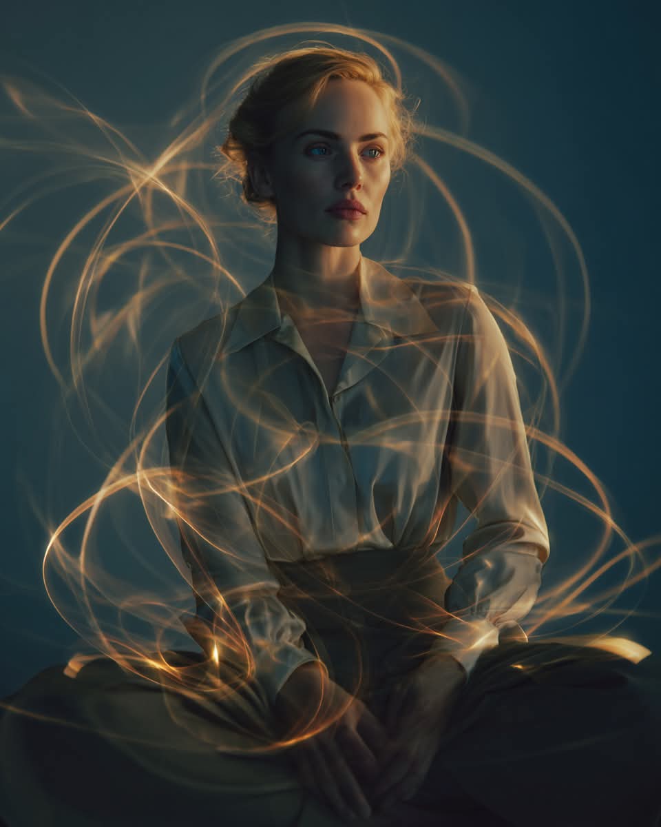 Cinematic Portrait with Radiant Energy output 4