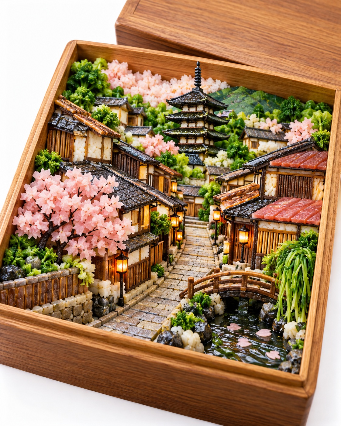 Edible Miniature Neighborhood in a Lunchbox output 3