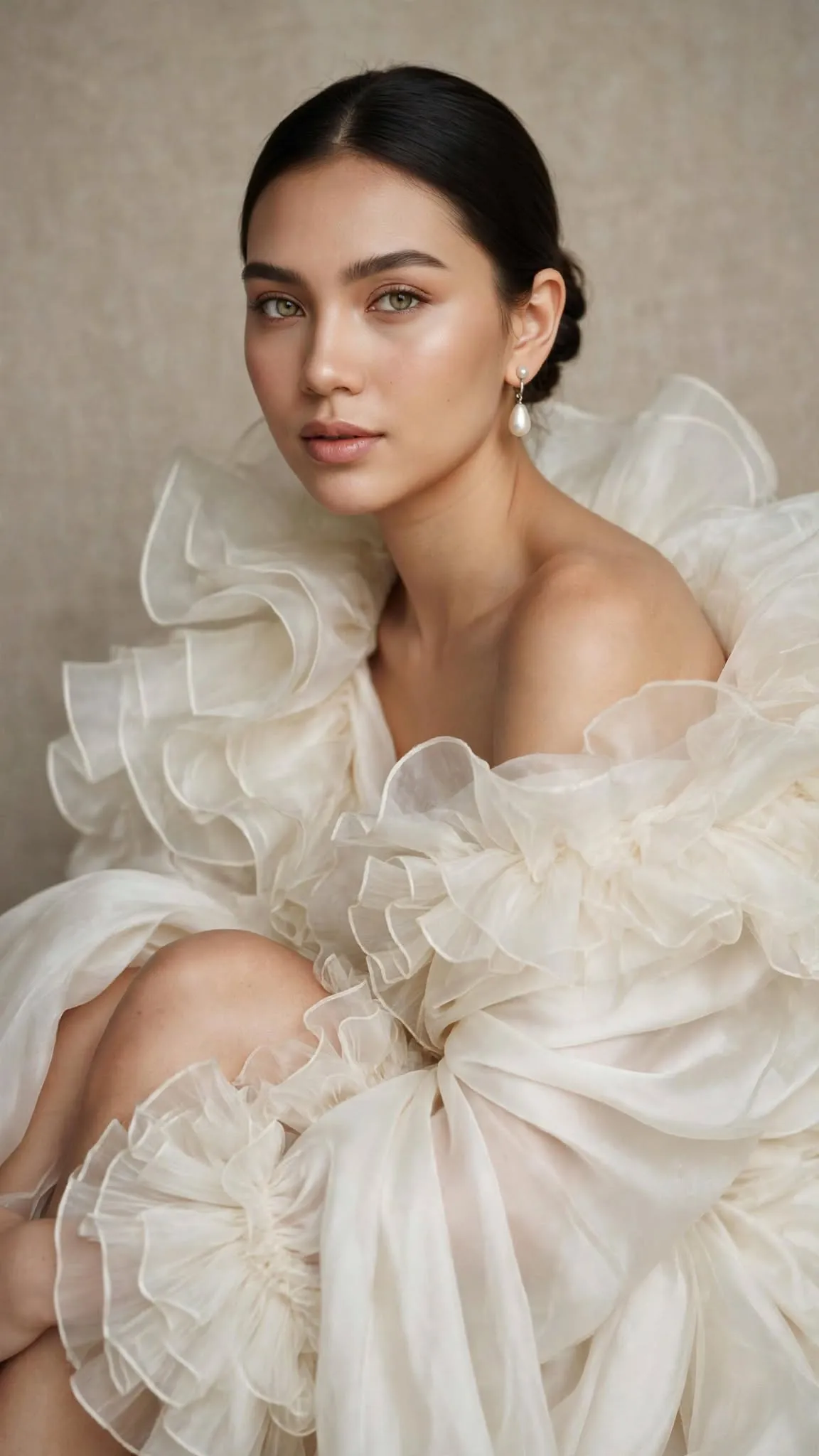 Ivory Couture Hijab Fashion Portrait output 4