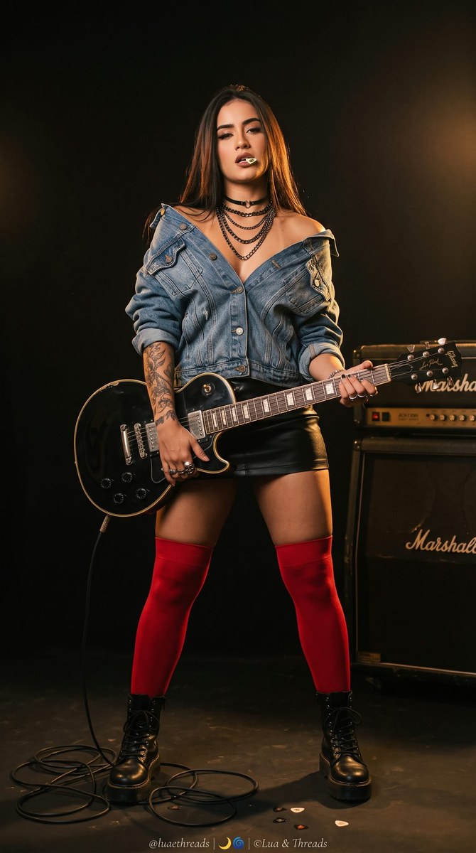 Underground Rock Guitarist Editorial Portrait output 3