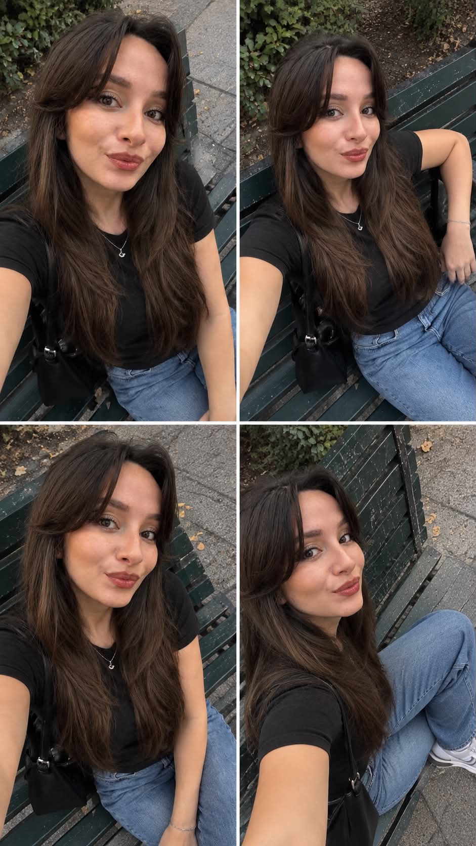 Overhead Lifestyle Portrait on a City Bench output 2