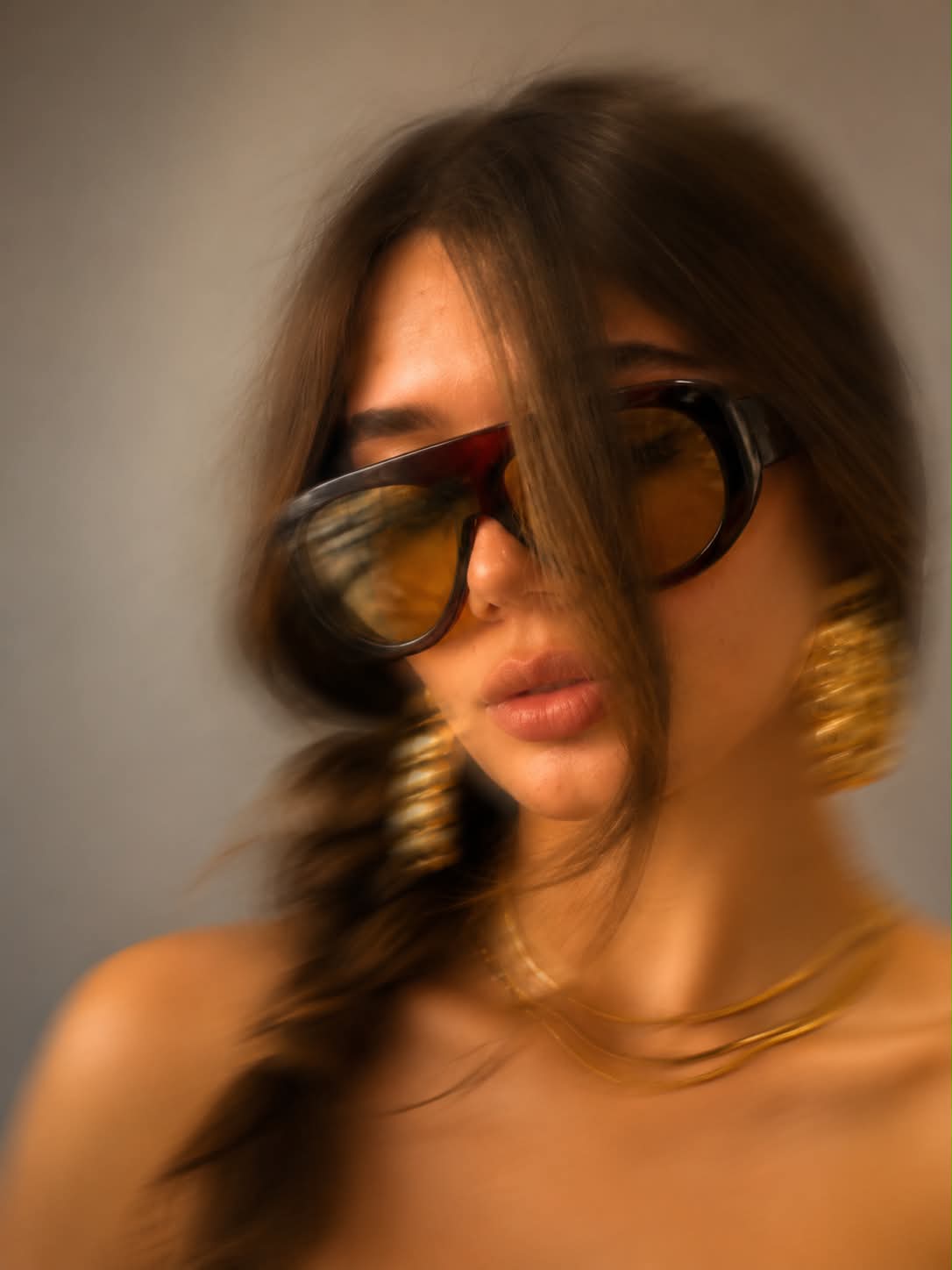 Ethereal Long-Exposure Fashion Portrait