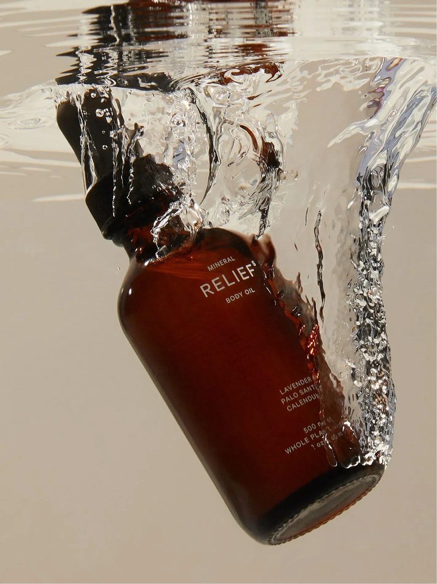 Beauty Product Underwater Splash Photography